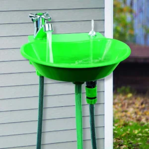 2 In 1 Outdoor Water Fountain Faucet